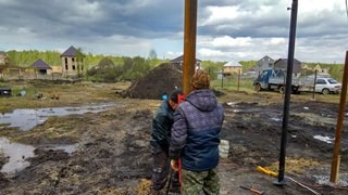 Заказать монтаж винтовых свай в Донской - цена под ключ с доставкой от 1867 шт